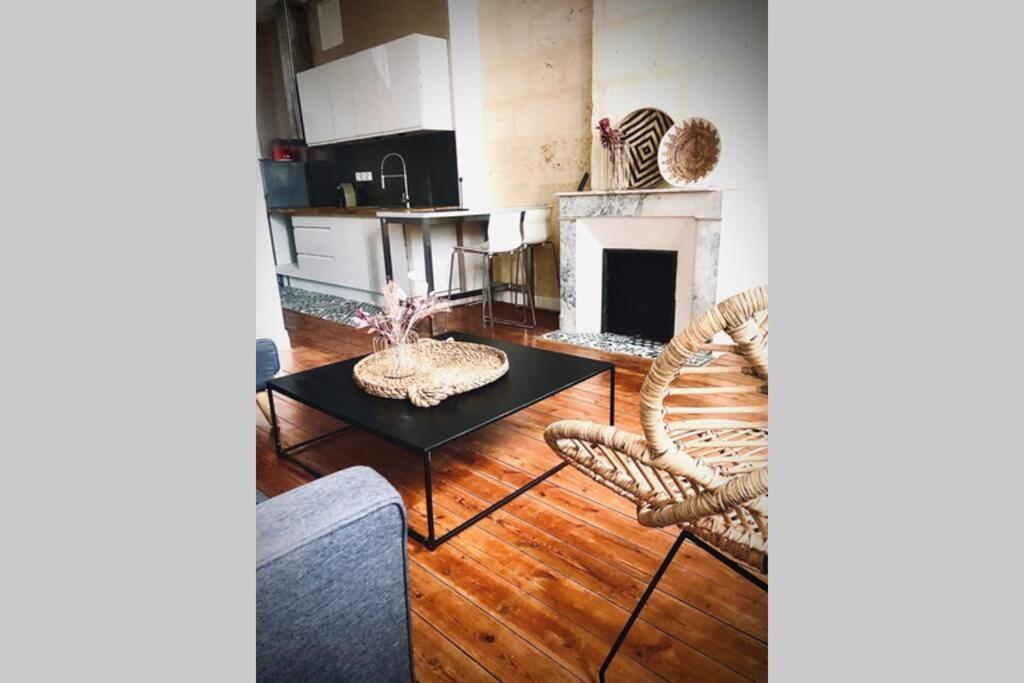 Ferienwohnung Au Coeur De Libourne Exterior foto